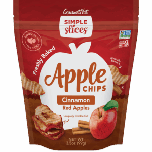 Cinnamon Red Apples Simple Slices Apple Chips packaging