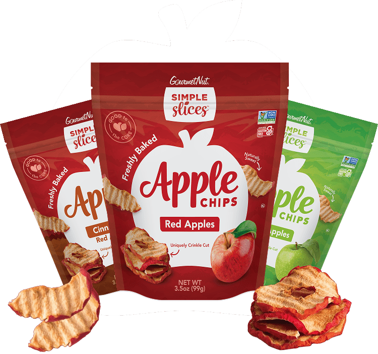 Simple Slices Apple Chips Bags