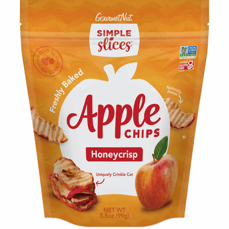 Honeycrisp Apples Simple Slices Apple Chips packaging
