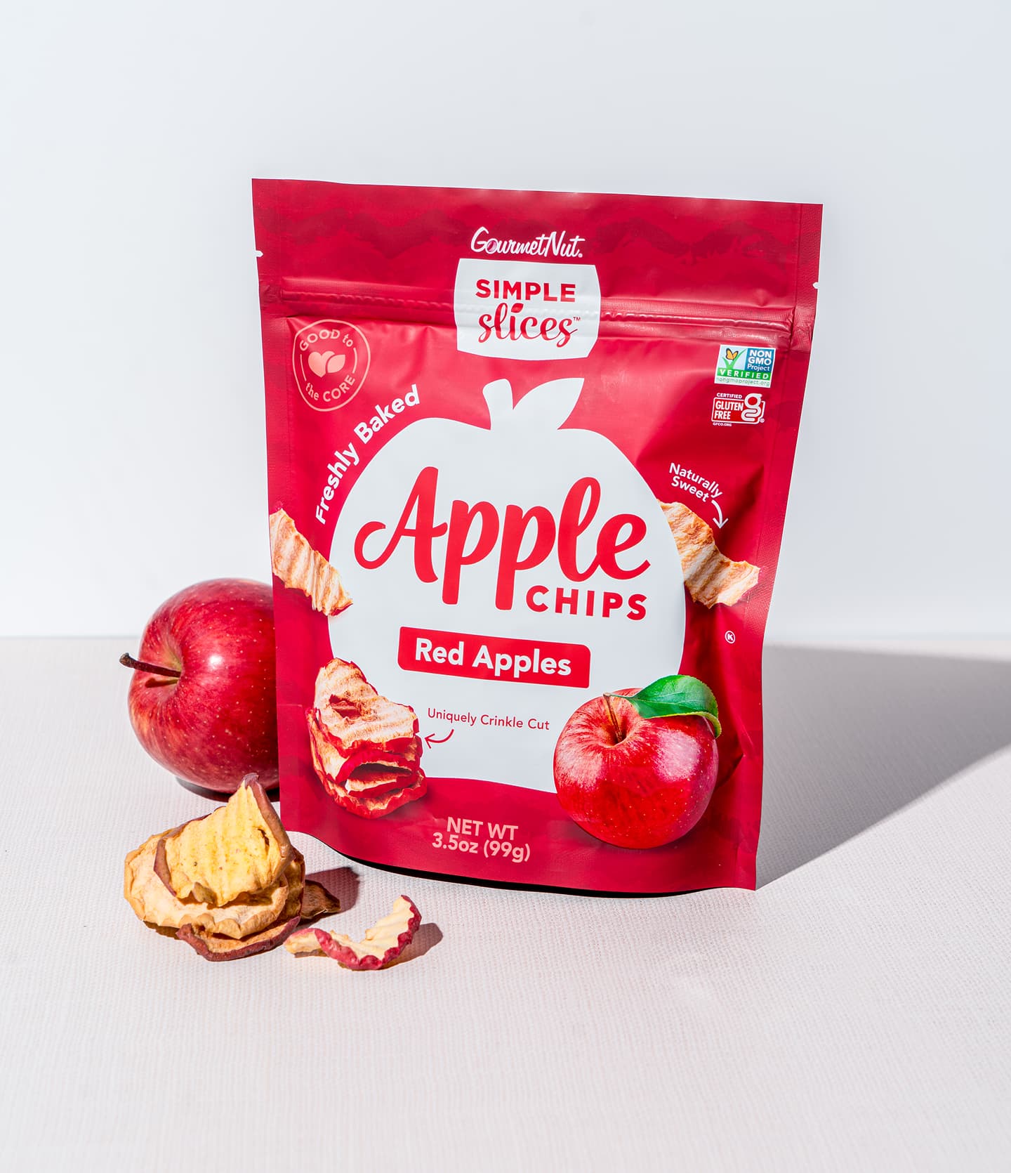 Red Apples Simple Slices Apple Chips