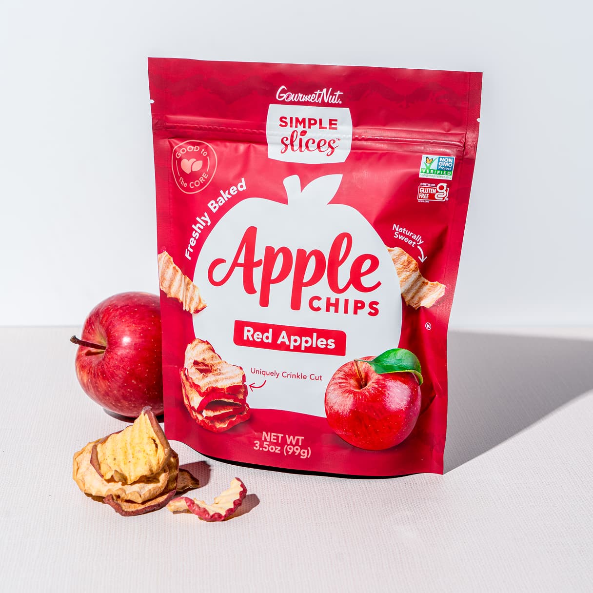 Red Apples Simple Slices Apple Chips