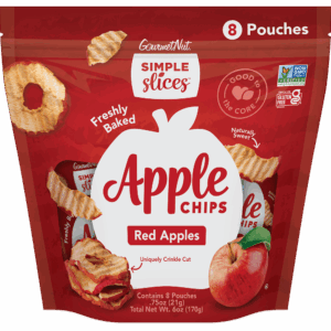 Red Apples Multipack Simple Slices Apple Chips packaging