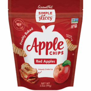 Red Apples Simple Slices Apple Chips packaging
